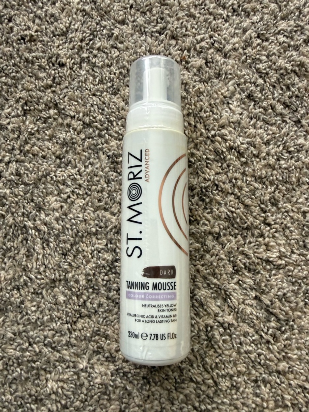 NEW St. Moriz Advanced Color Correct Tanning Mousse - Dark